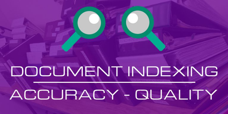 Outsource Document Indexing Services | Offshore Data Entry Services