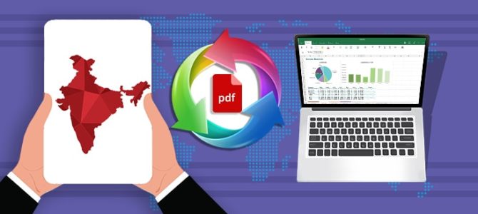 India is a Hot Destination for PDF to Excel Conversion