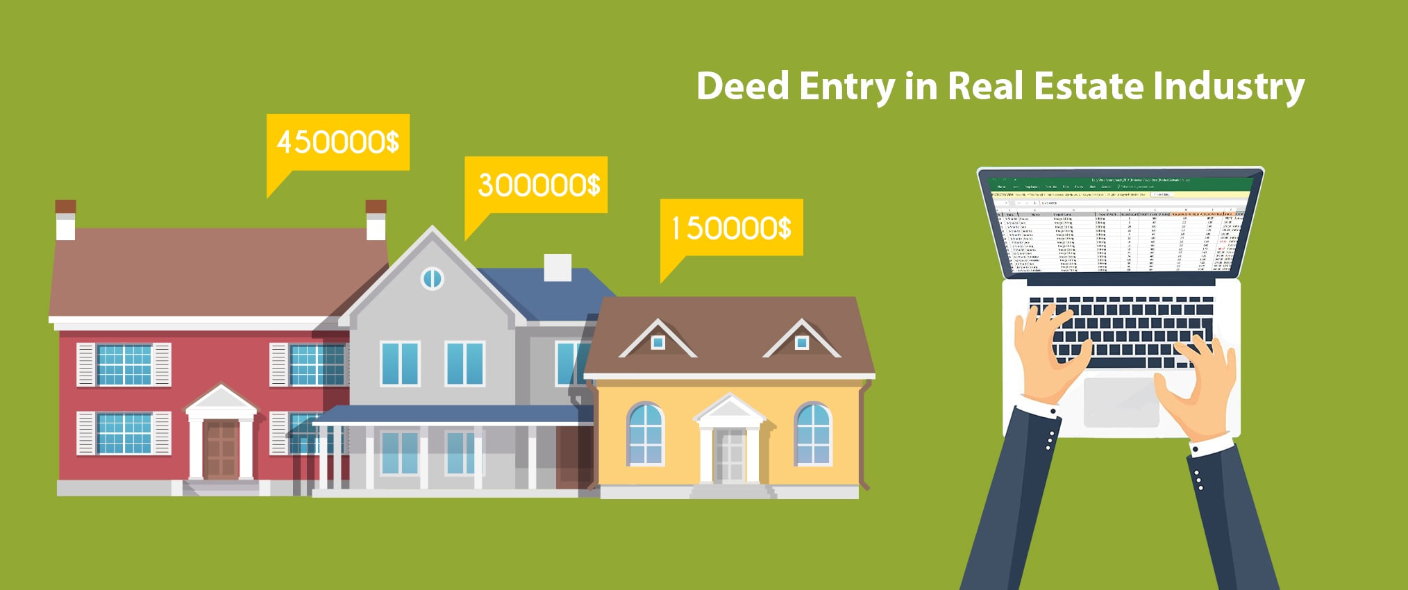 outsourcing deed entry real estate industry