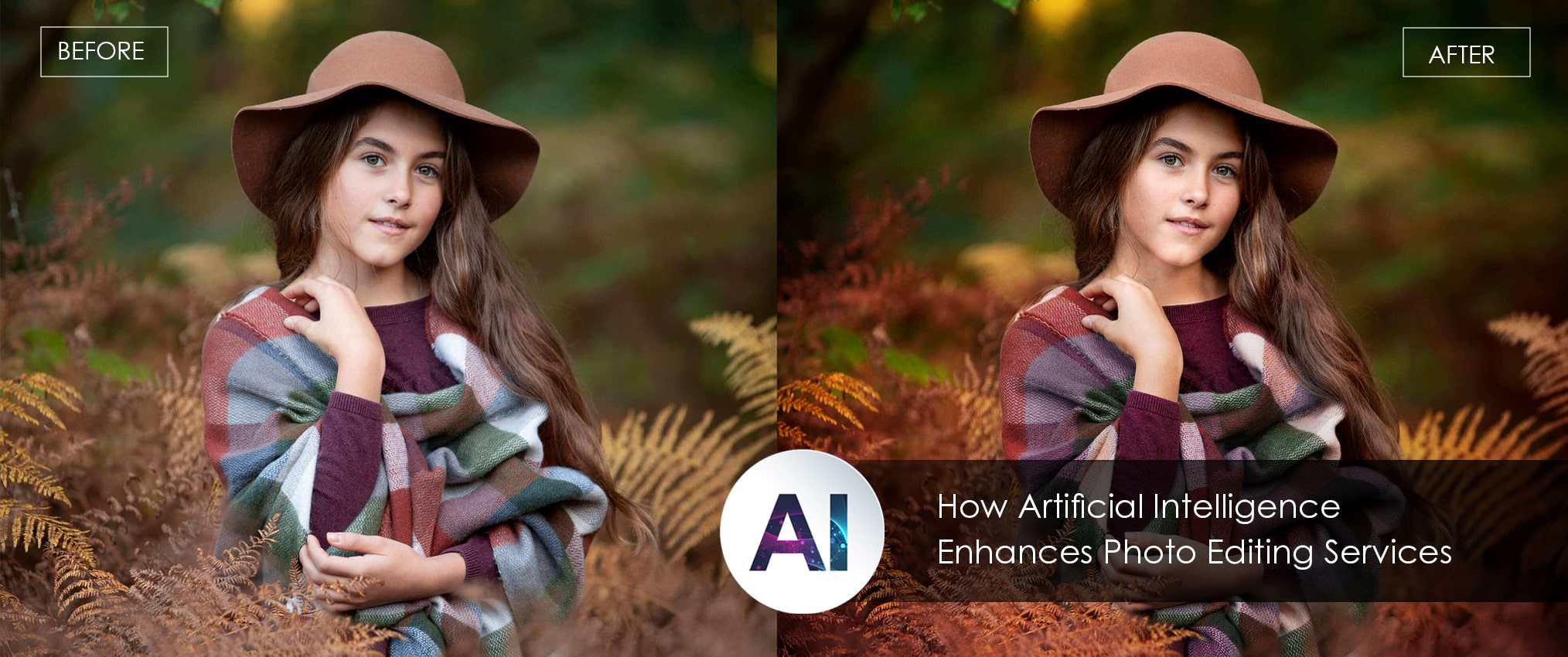 Artificial Intelligence in photo editing