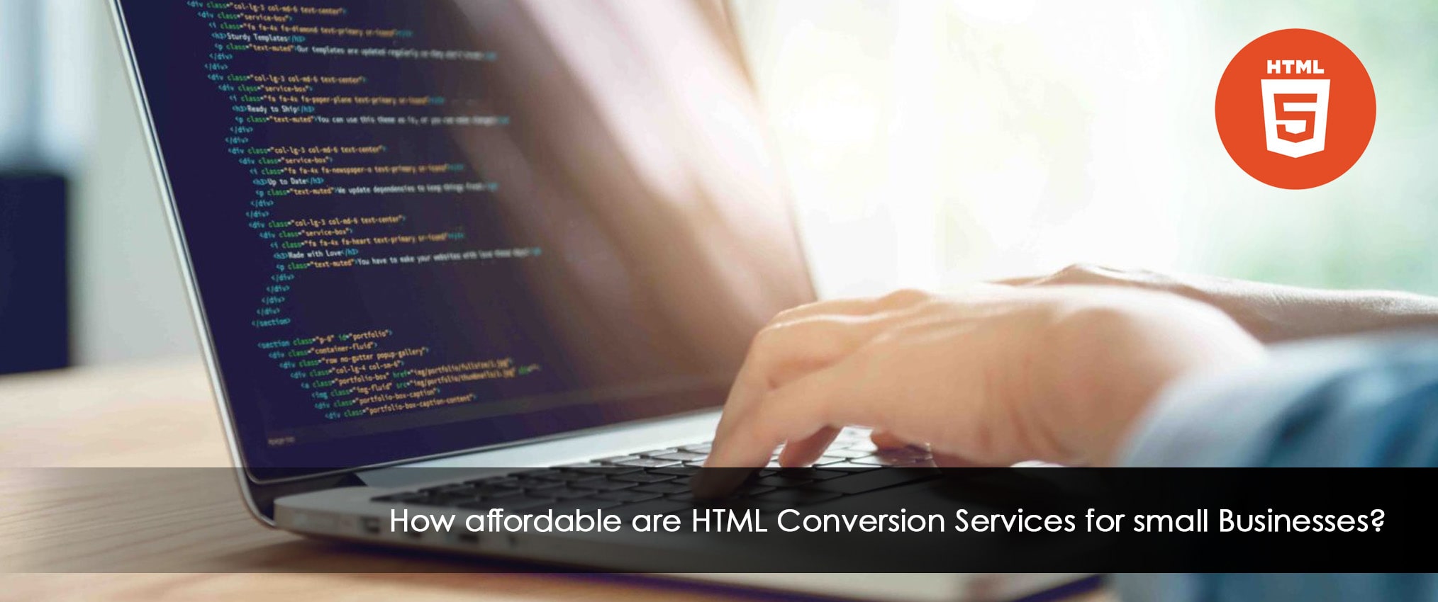 HTML conversion services