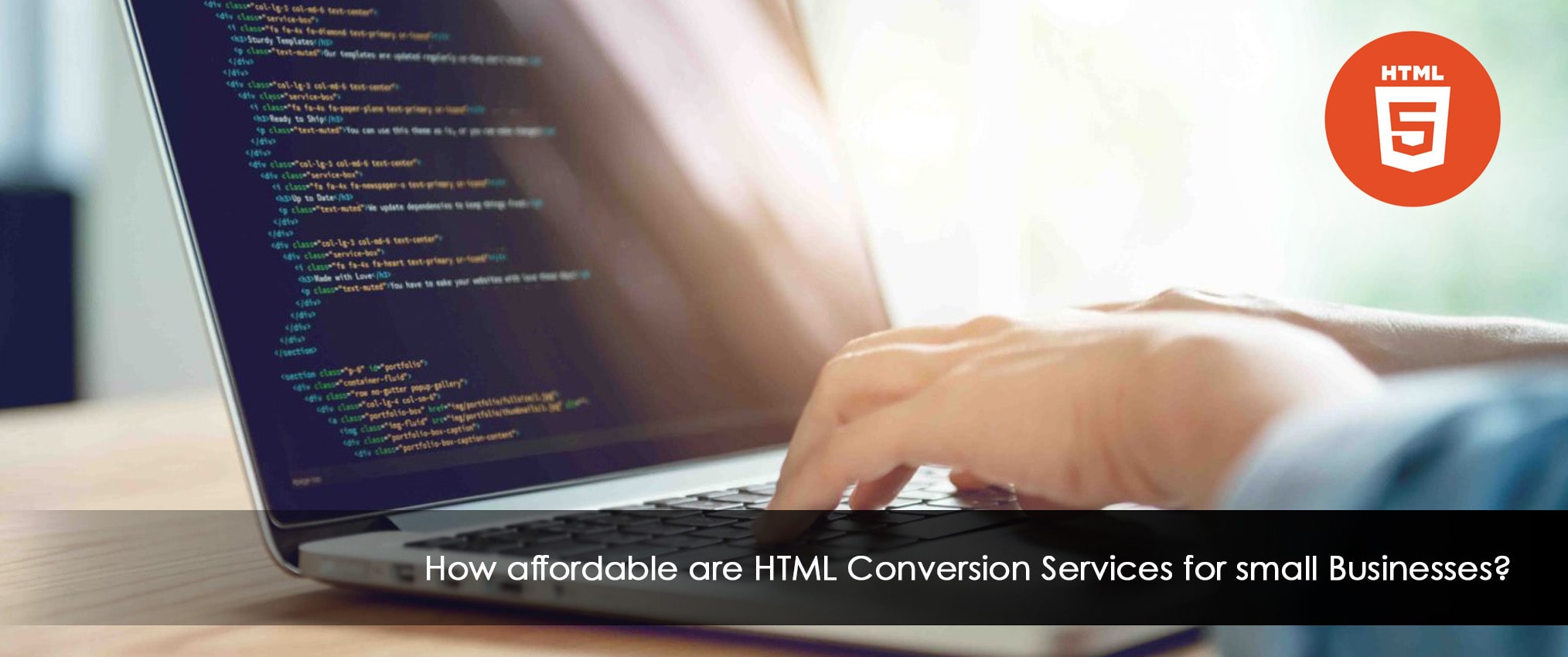 HTML conversion services